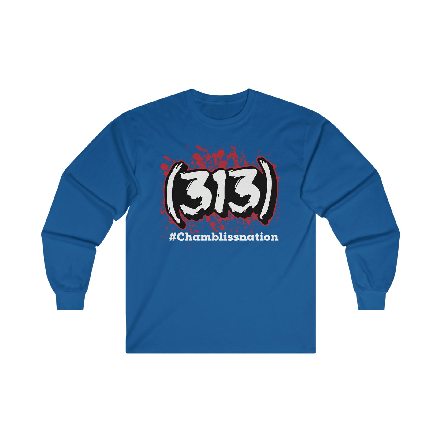 Area Code 313 Long Sleeve Tee