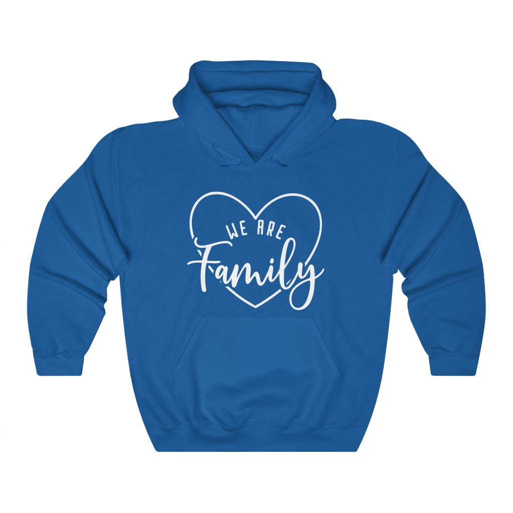 We are Family (Heart) Hoodie w/Back
