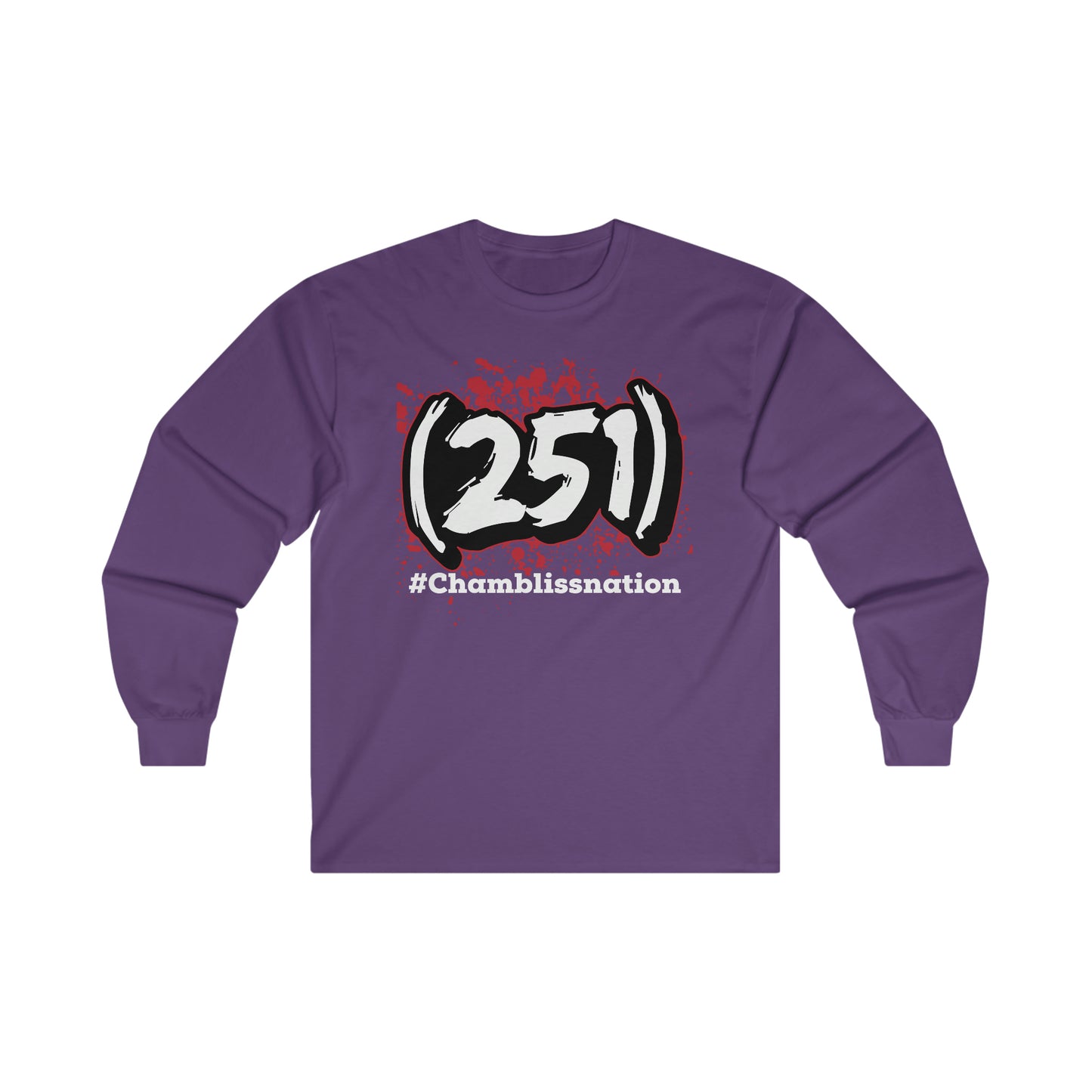 Area Code 251 Long Sleeve Tee