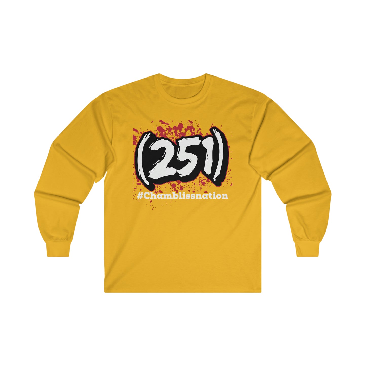 Area Code 251 Long Sleeve Tee