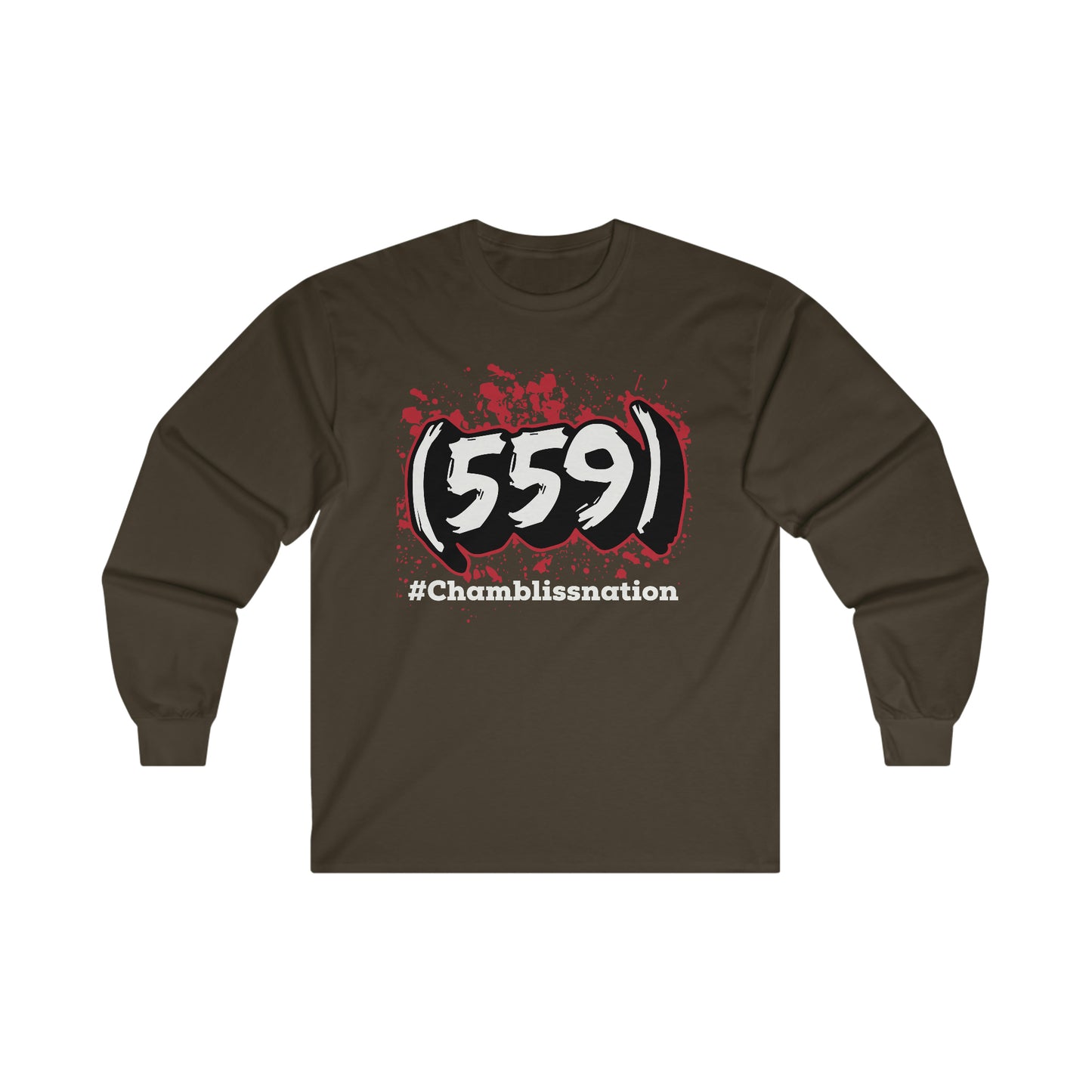 Area Code 559 Long Sleeve Tee