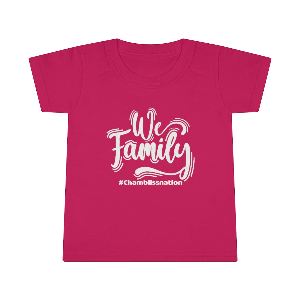 "We Family" Toddler Tee