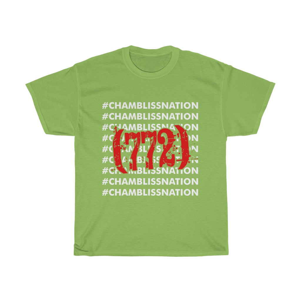 Area Code 772 w/name Tee
