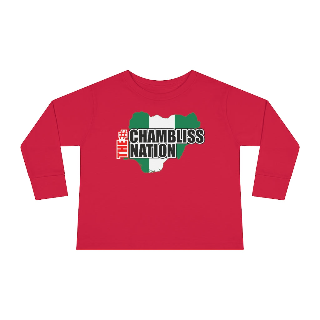 "The Chamblissnation – Nigeria " Toddler Sweatshirt
