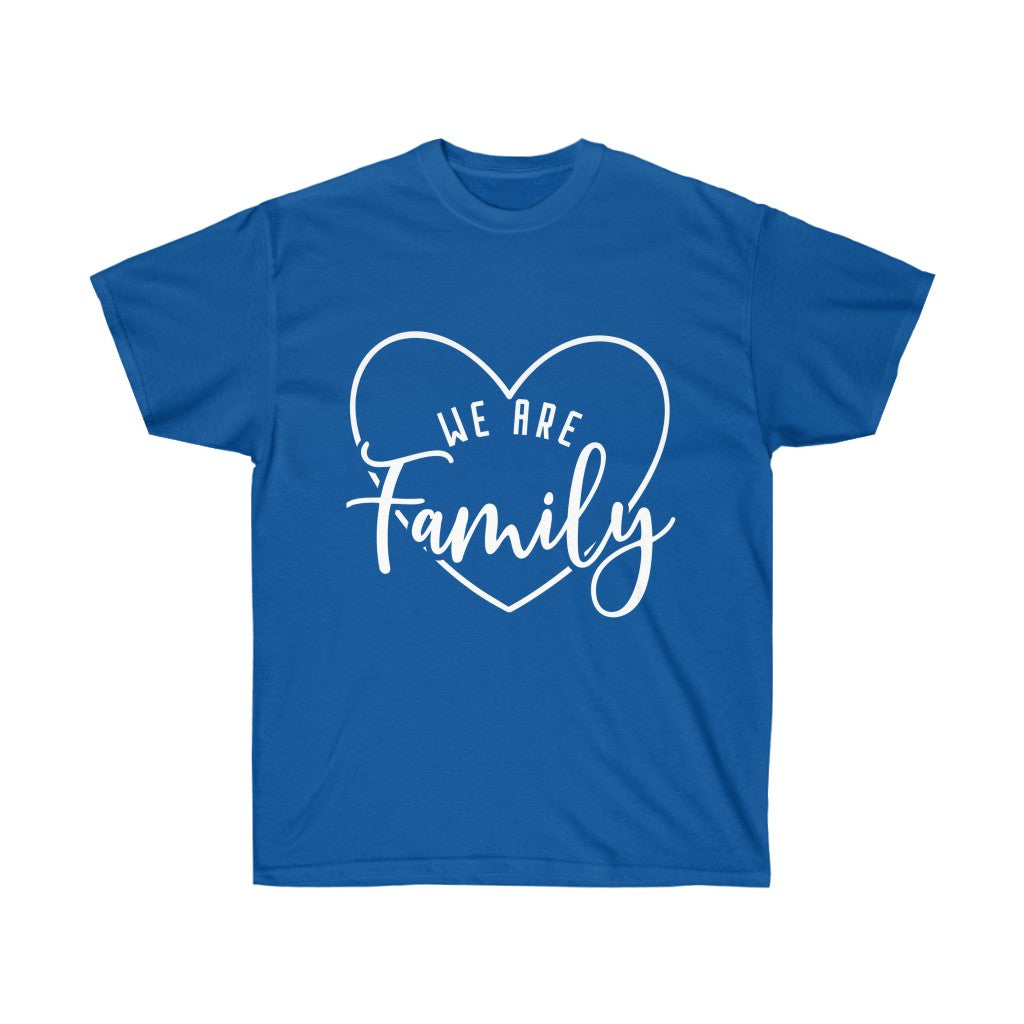 We are Family (Heart) w/o back Tee