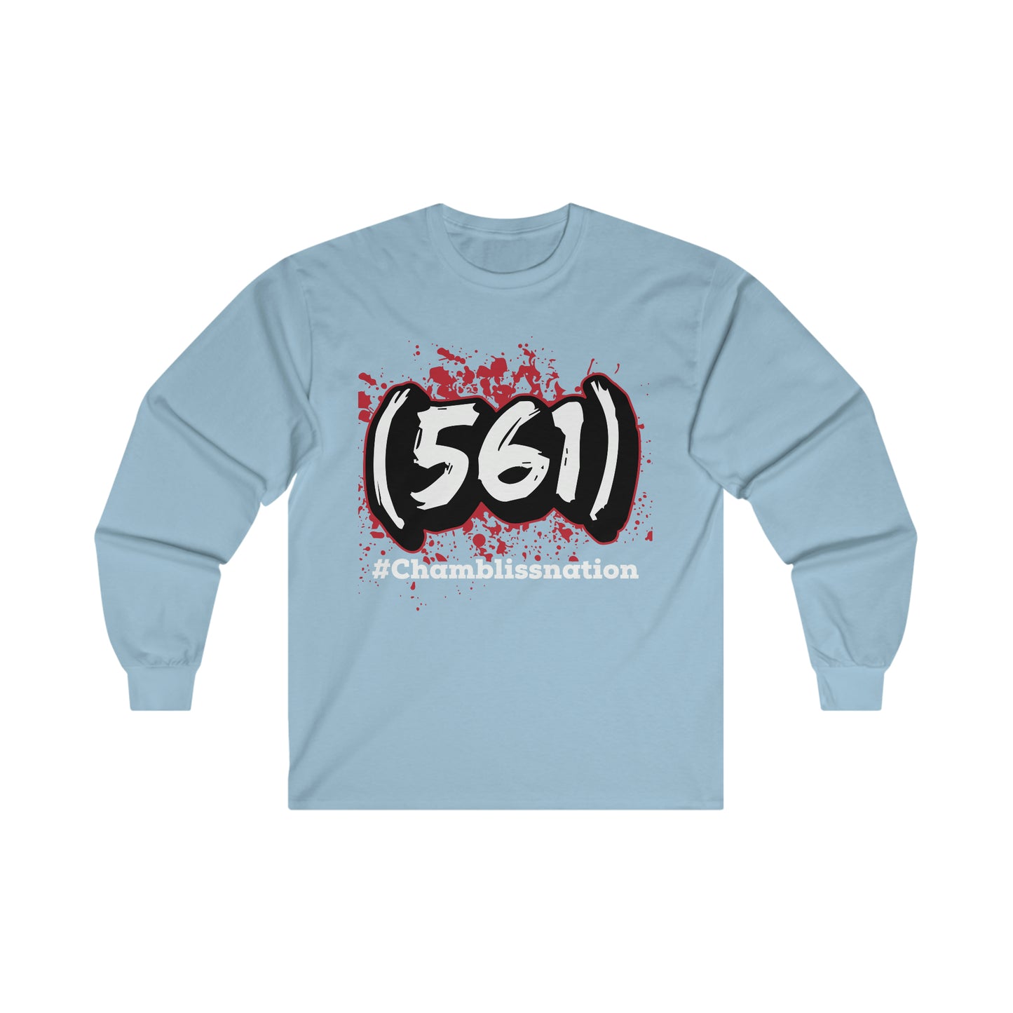 Area Code 561 Long Sleeve Tee