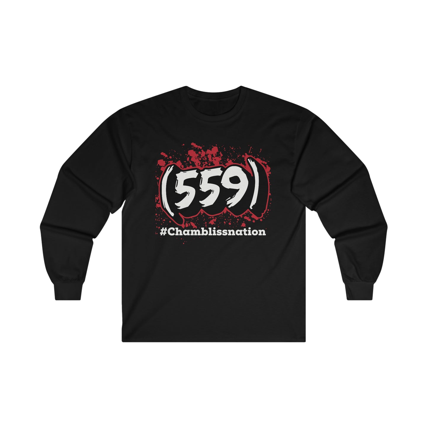 Area Code 559 Long Sleeve Tee