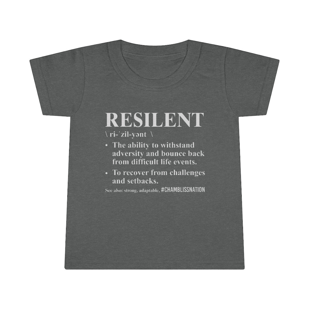 "Resilent" Toddler Tee