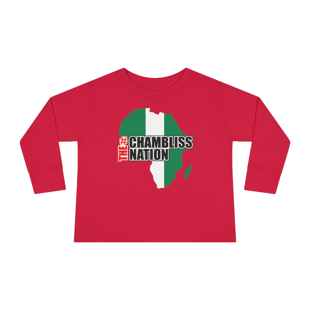 "The Chamblissnation - Africa " Toddler Sweatshirt