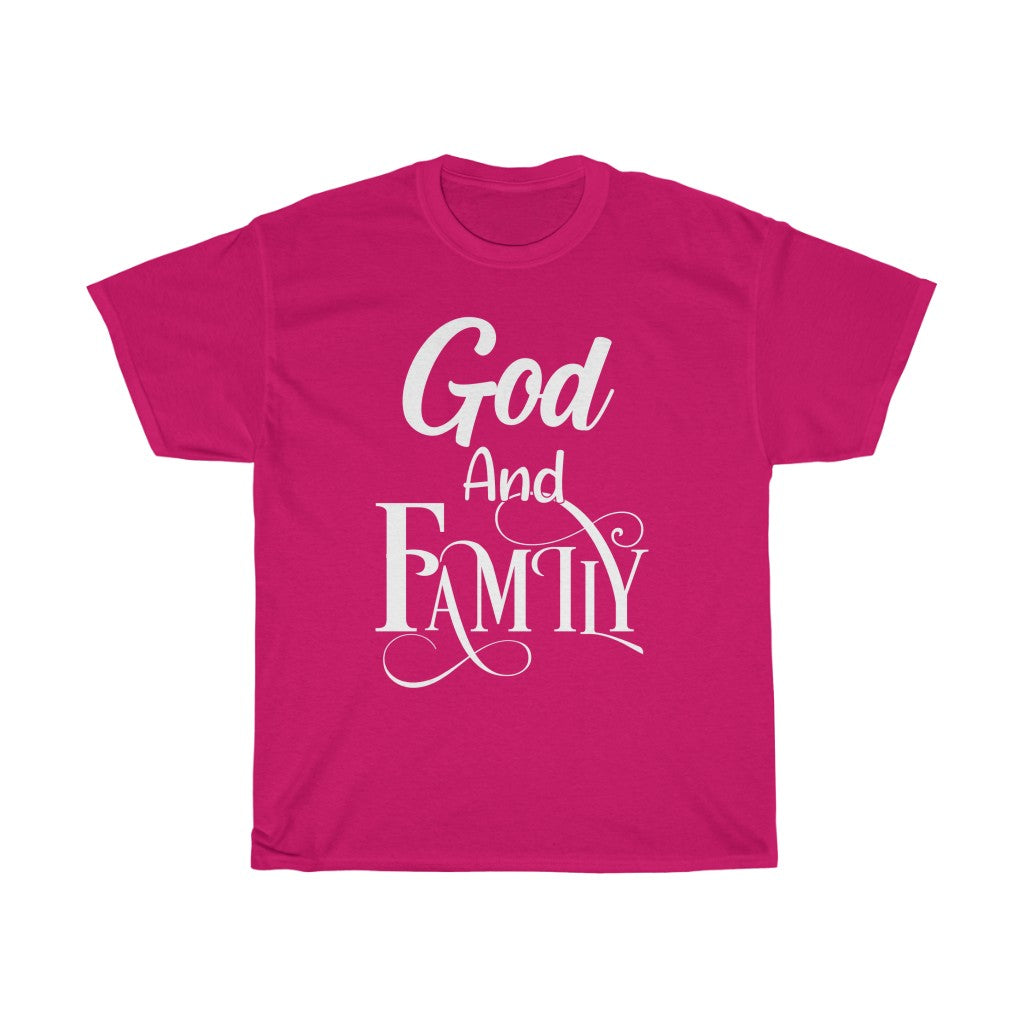 God and Family Tee