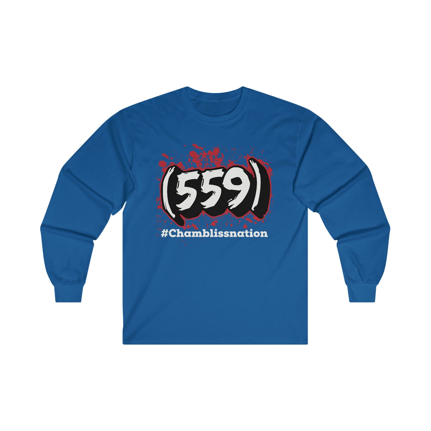 Area Code 559 Long Sleeve Tee