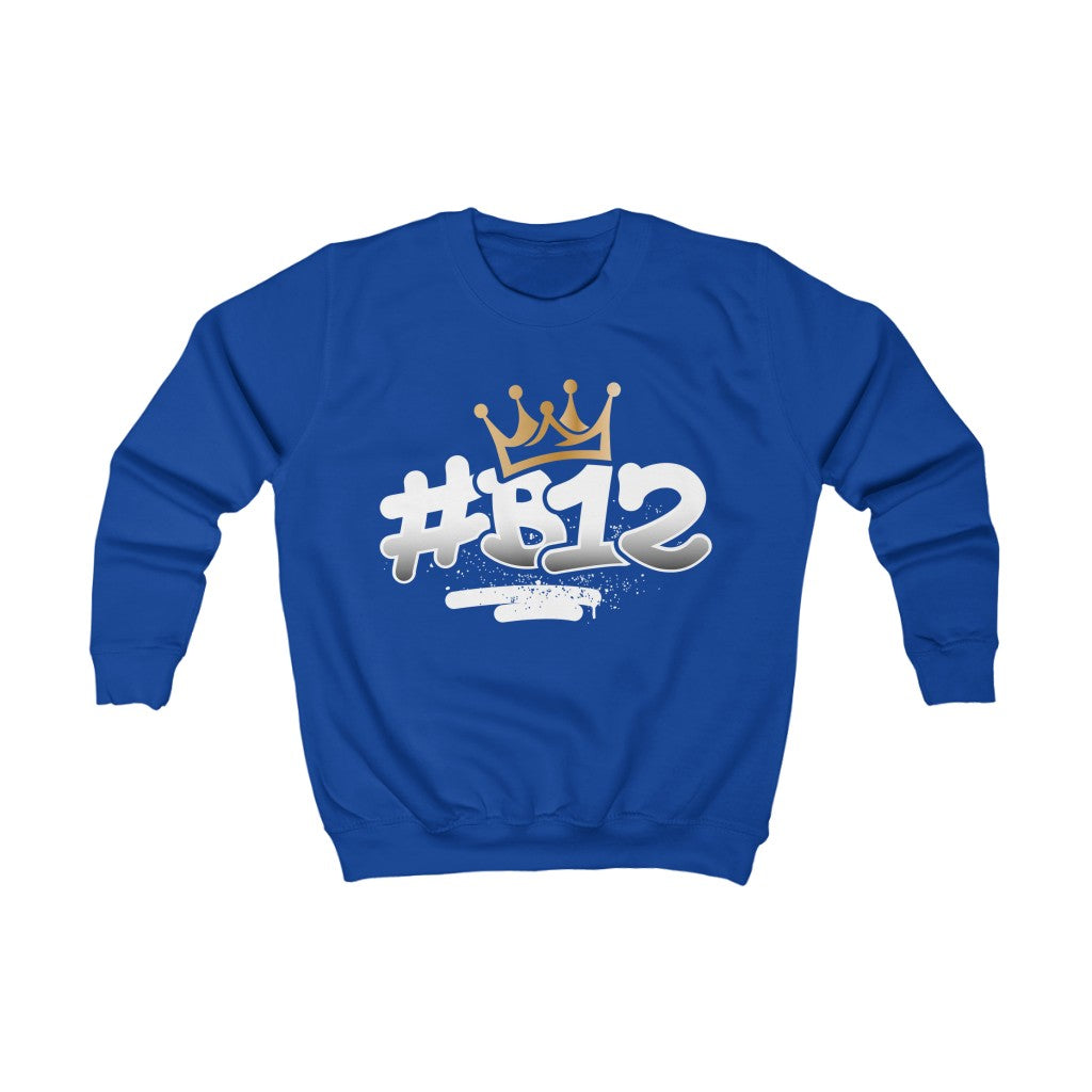 "#B12" Youth Sweatshirt