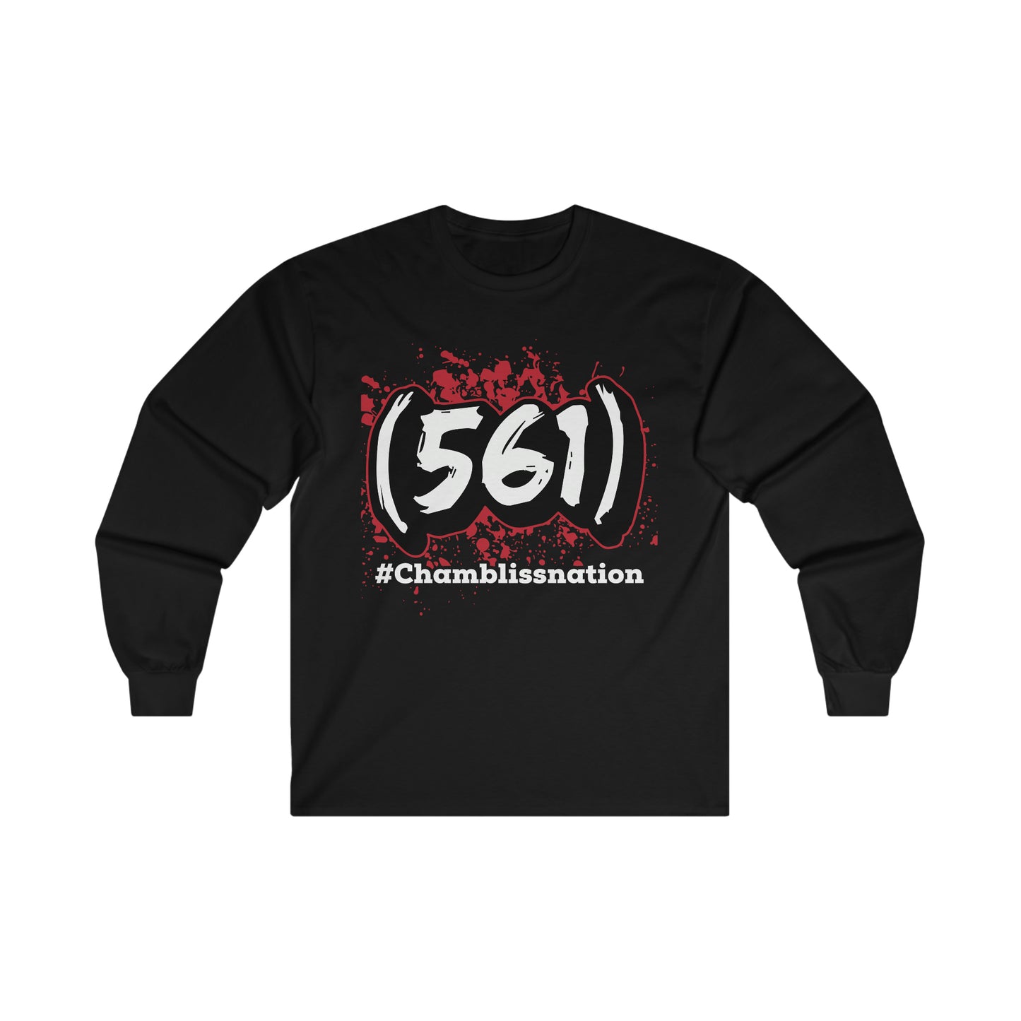 Area Code 561 Long Sleeve Tee
