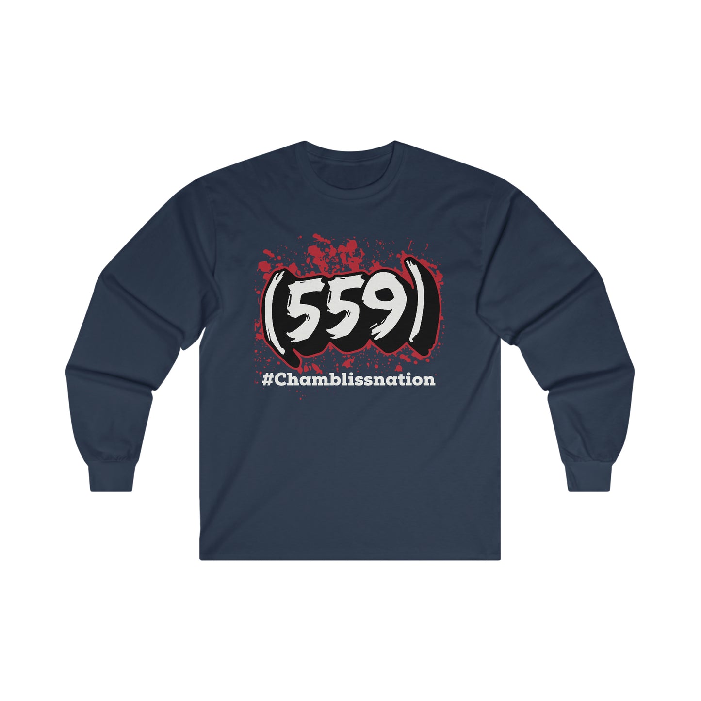 Area Code 559 Long Sleeve Tee