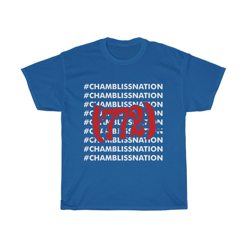 Area Code 772 w/name Tee