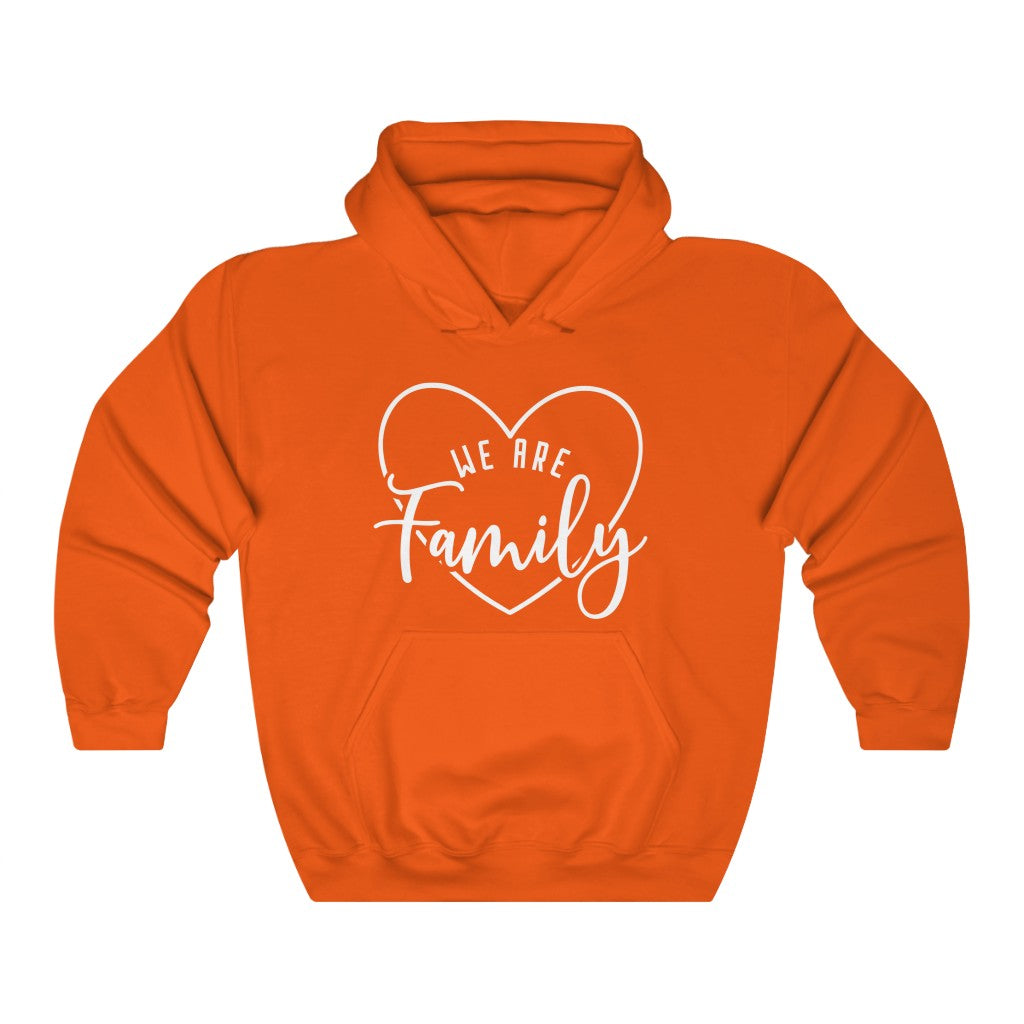 We are Family (Heart) Hoodie w/Back