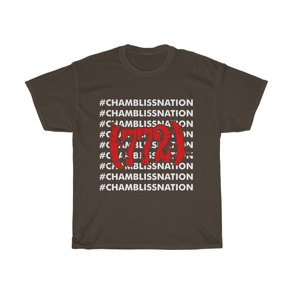 Area Code 772 w/name Tee