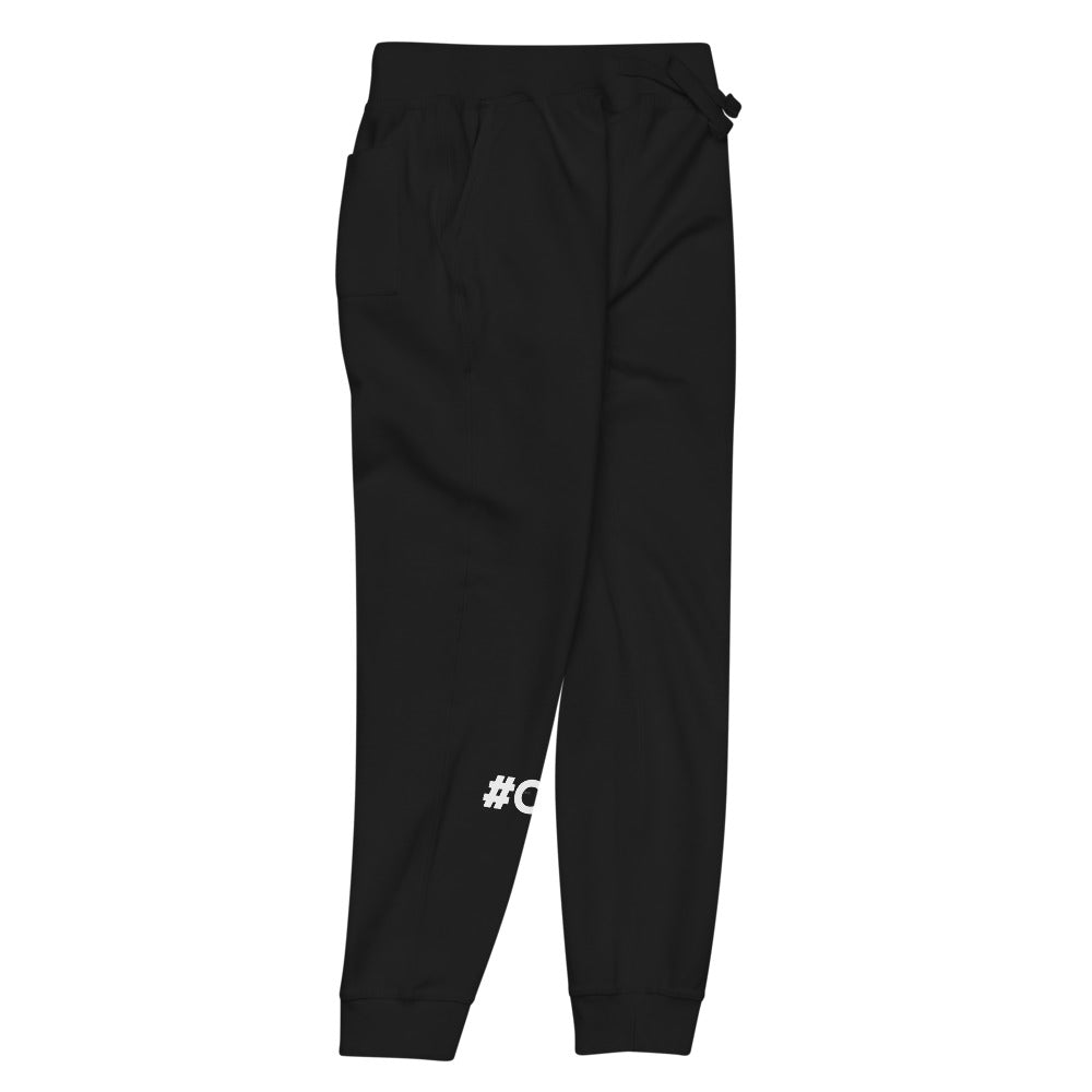 "#CN" fleece sweatpants