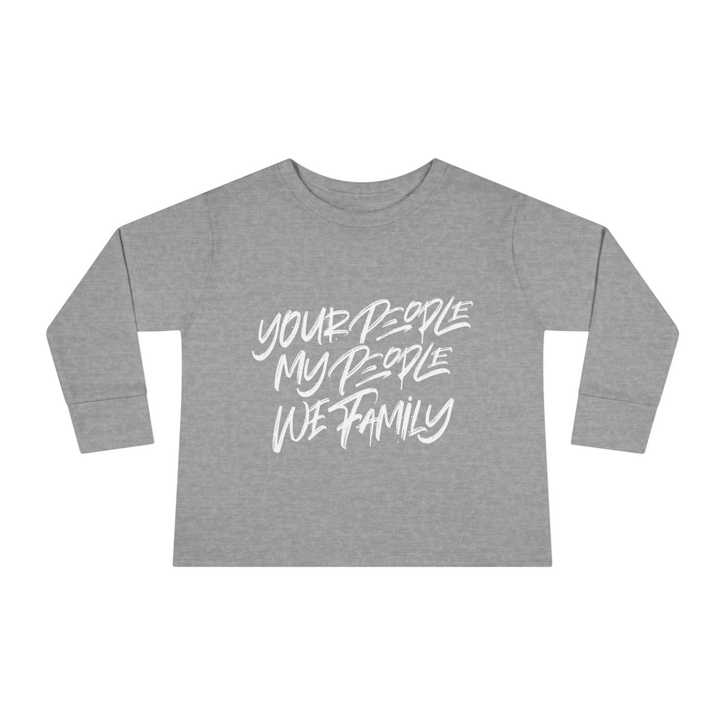 Toddler Kids Your People My People Long Sleeve Tee