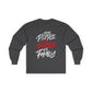 Your People My People Red/White Design Long Sleeve Tee