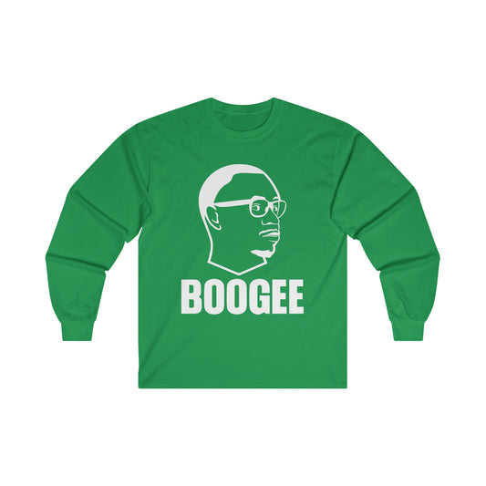 Boogee with Boogee Letters Long Sleeve Tee