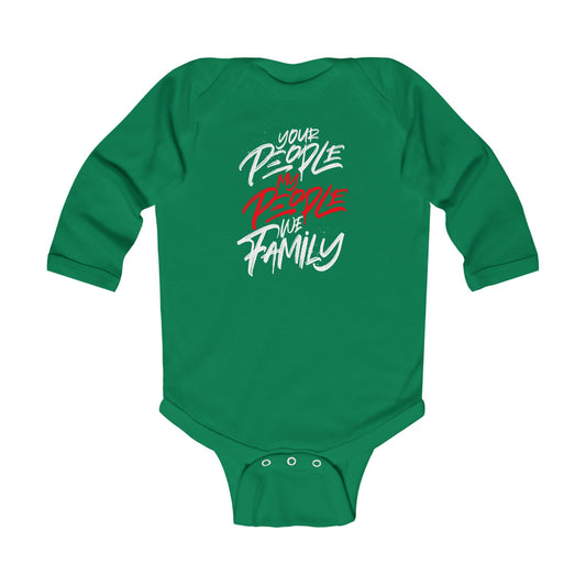 Infant Long Sleeve Your People My People Bodysuit
