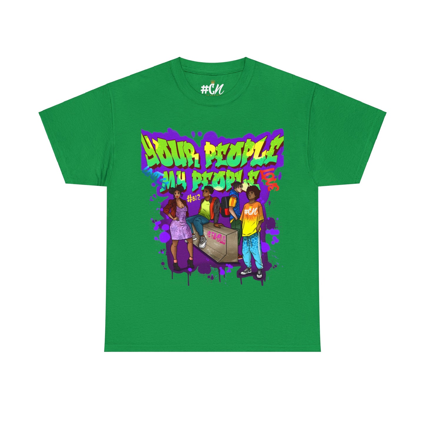 Your People My People (unity) Graffiti Tee