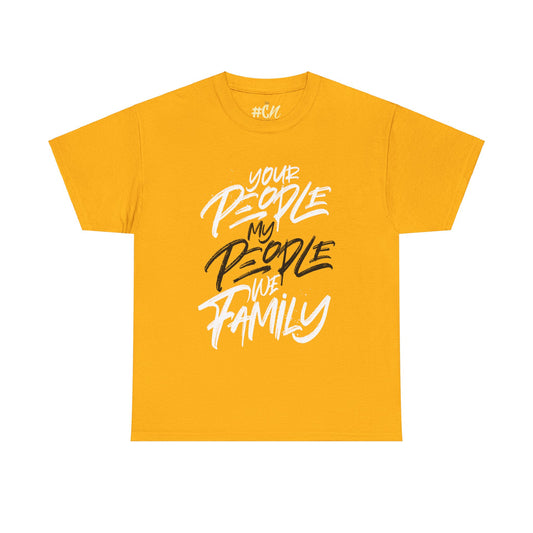 Your People My People Tshirt (black and white)