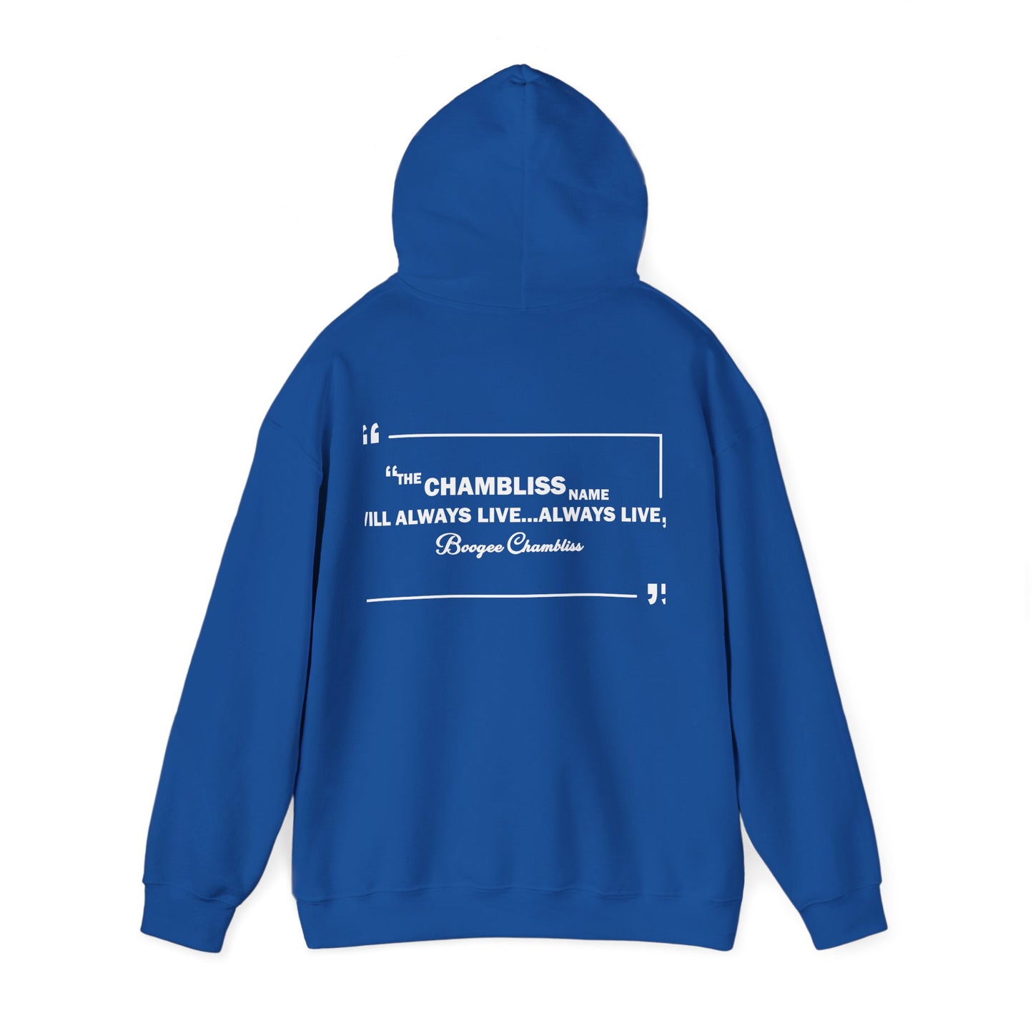 It's More than Just a Name Hoodie w/quote on back