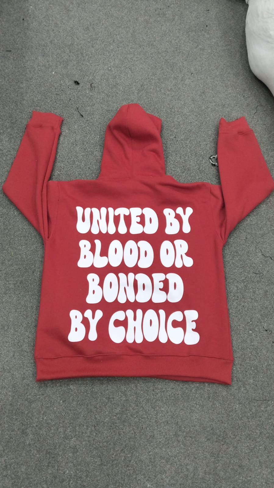 Slightly oversized Bubble Design Hoodie (various colors)