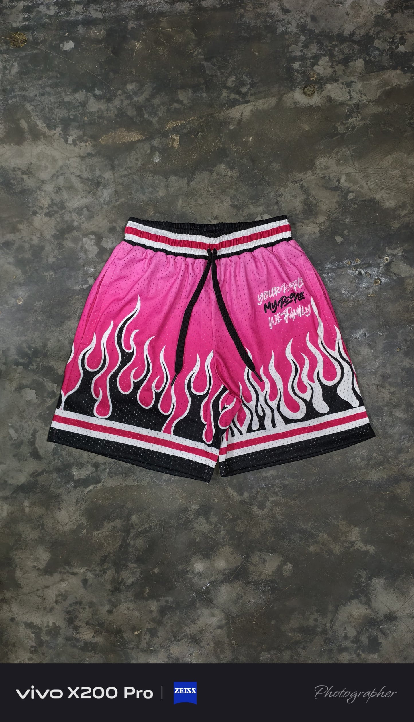 PINK JERSEY AND SHORTS