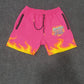 Pink Fire Shorts (DTF Print)