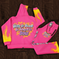 Pink Fire Jogger set