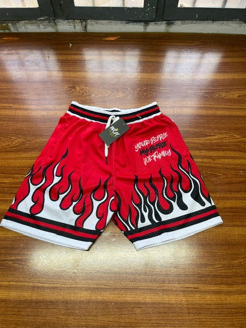 Fire Red Jersey or Short Set