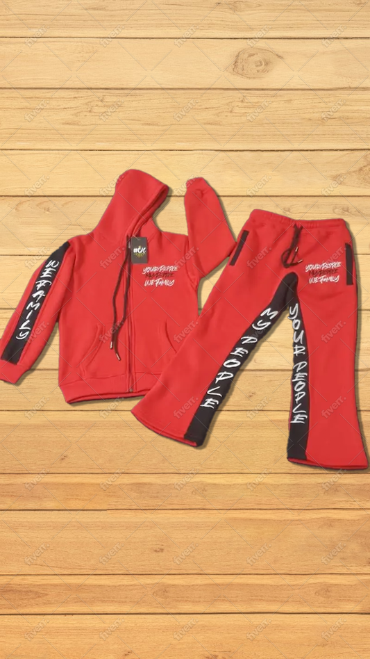 Youth Jogger Set (Red)