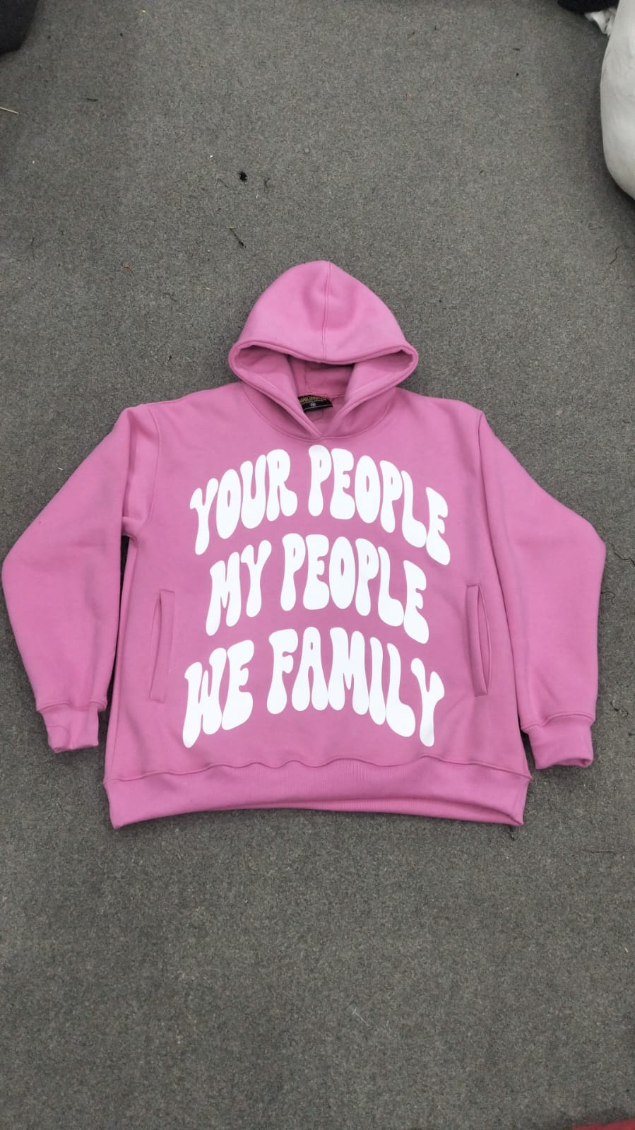 Slightly oversized Bubble Design Hoodie (various colors)