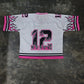 WHITE AND PINK JERSEY and SHORTS (SET)