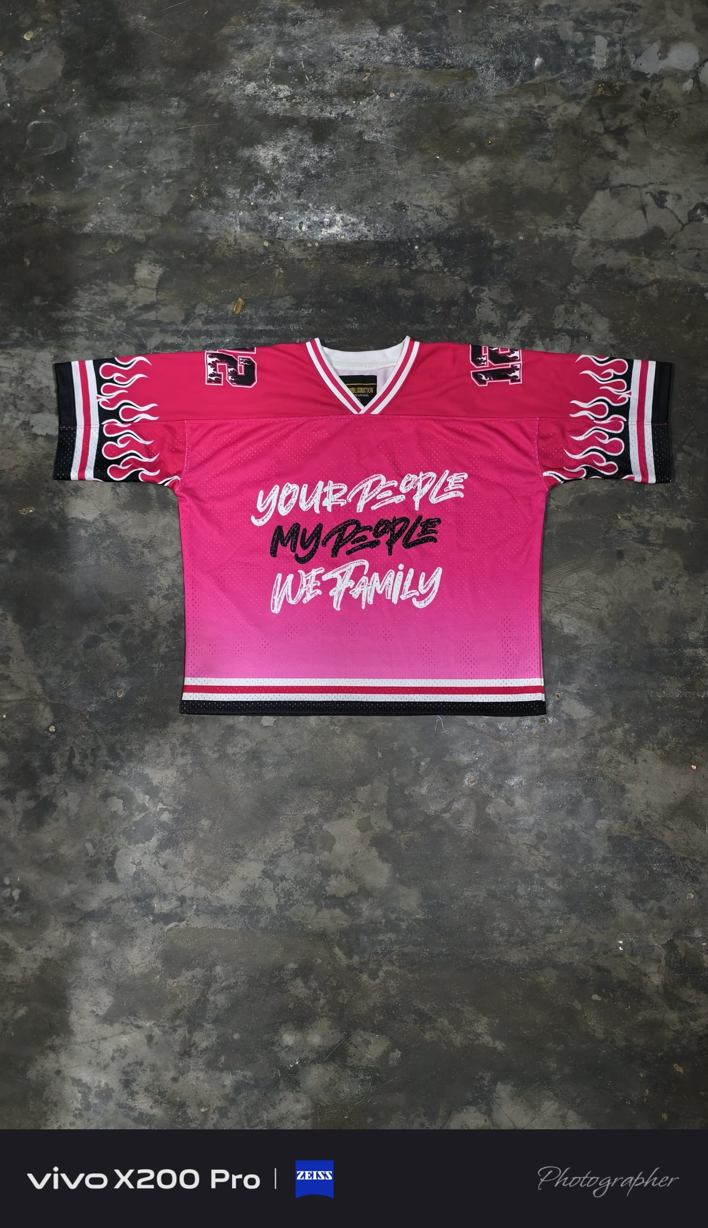 PINK JERSEY AND SHORTS