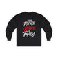 Your People My People Red/White Design Long Sleeve Tee