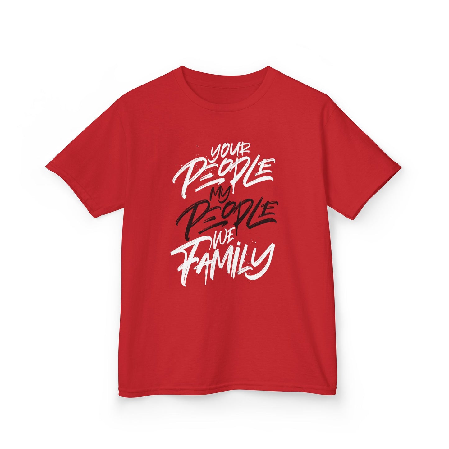 Youth Your People My People Tee (Black & White)