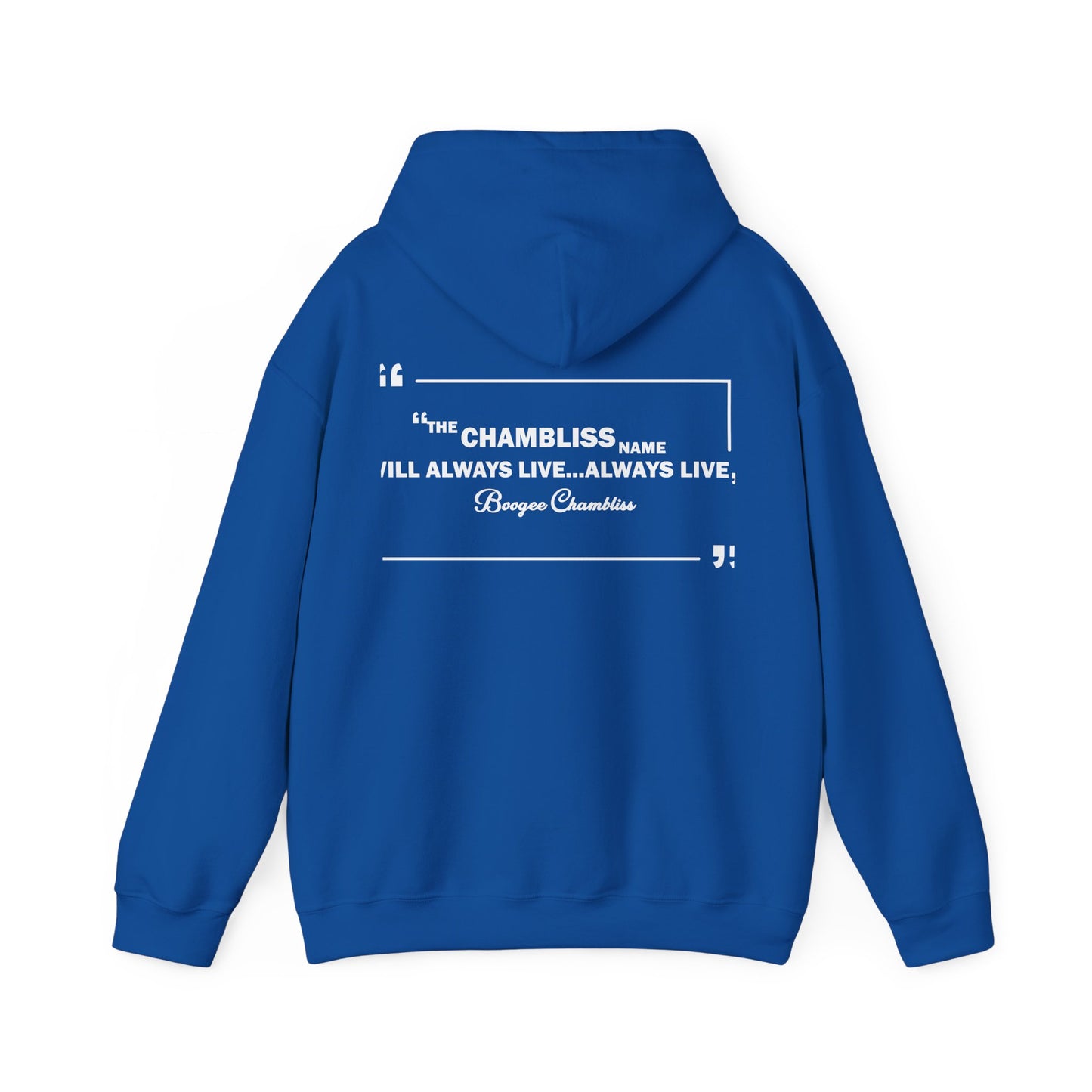 It's More than Just a Name Hoodie w/quote on back