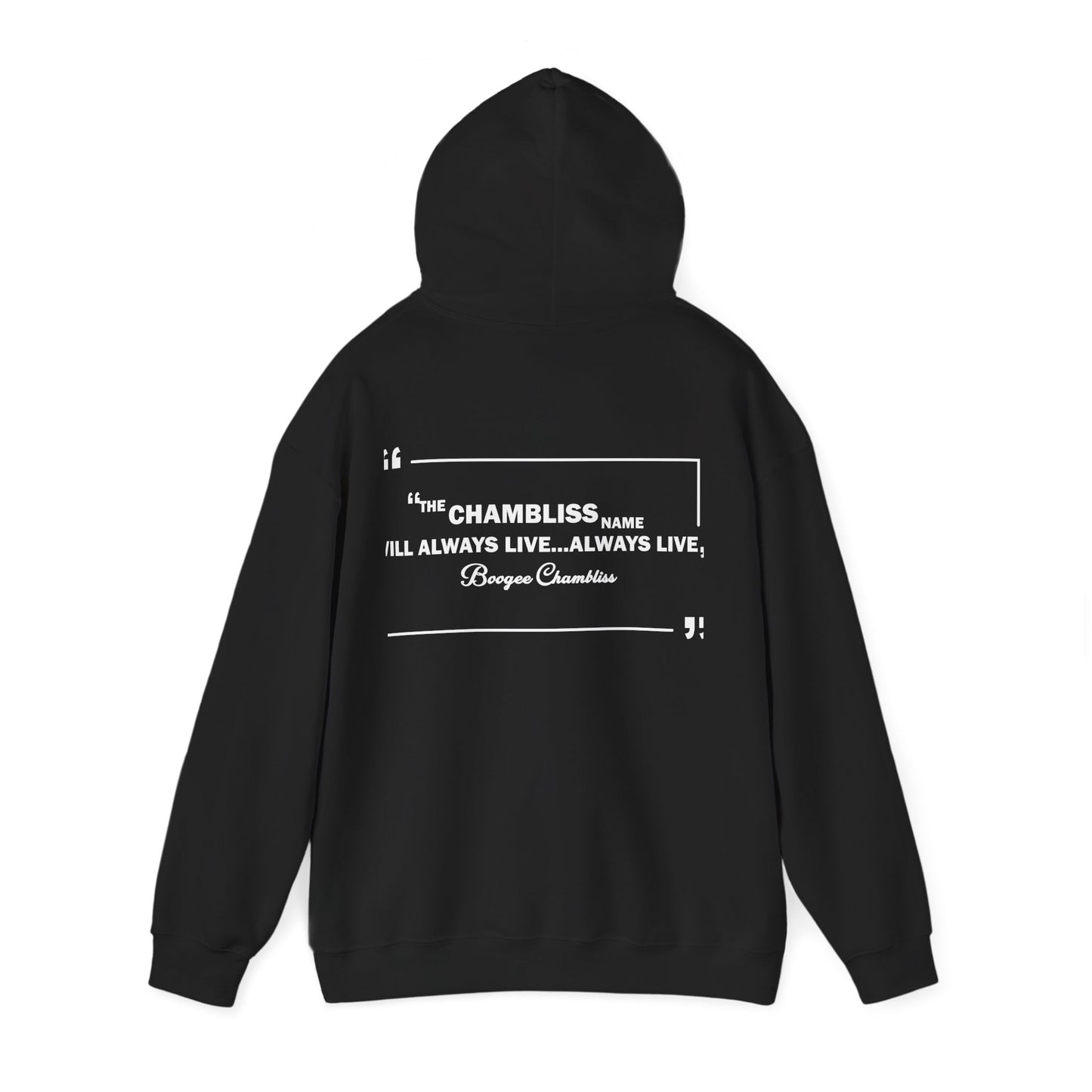 It's More than Just a Name Hoodie w/quote on back
