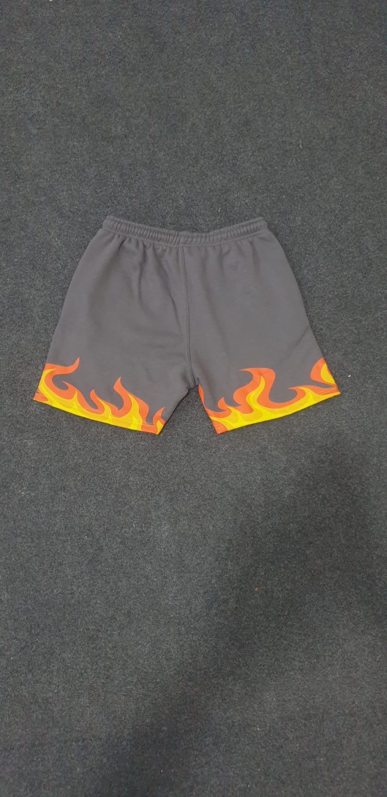 Gray Fire Shorts (DTF Print)