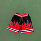 Fire Black and Red Jersey OR SHORTS