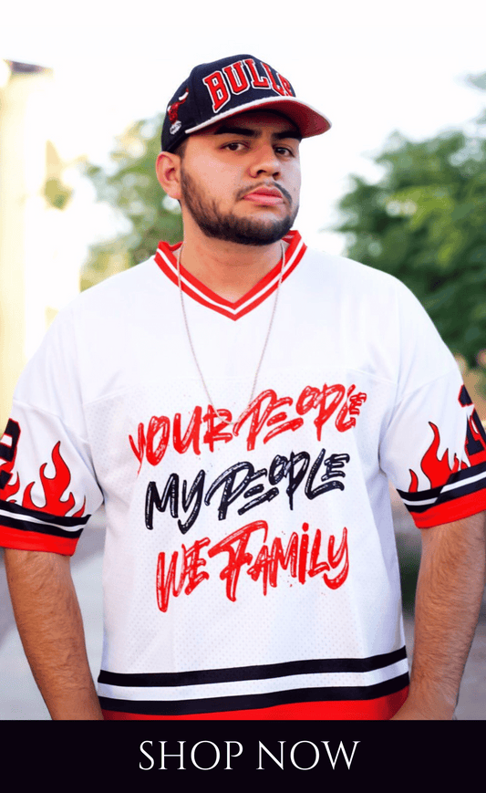 Fire Red and White Jersey OR Shorts