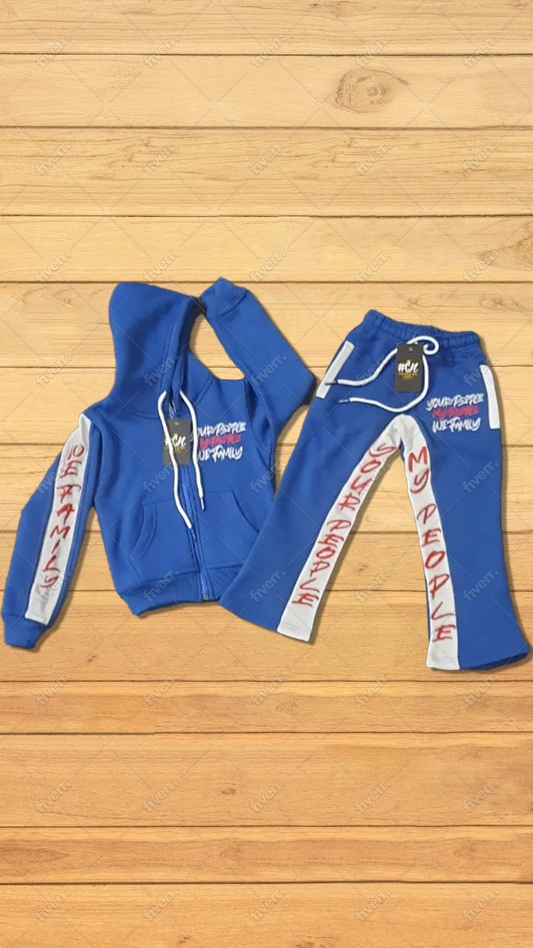 Youth Jogger Set (Blue)
