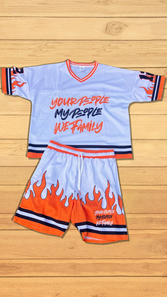 Fire Orange Jersey OR Set