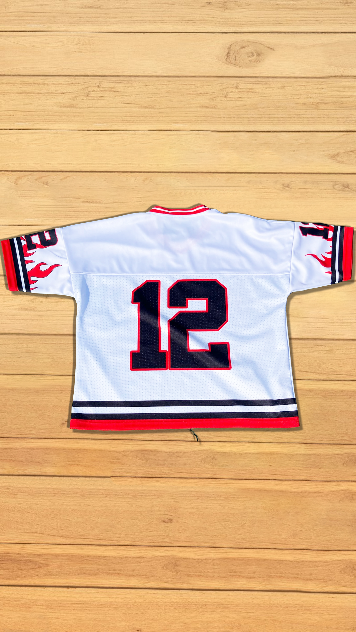 Fire Red and White Jersey OR Shorts
