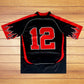 Red/Black Jersey Shirt