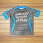 Gray and Icy Blue Jersey Shirt